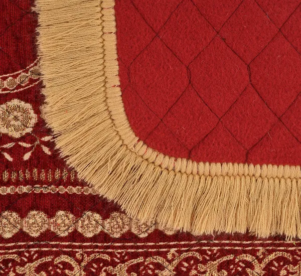 Maroon_Velvet,_Jacquard_And_Chenille_Prayer_Mat_And_Pooja_Aasan_For_Prayer,_Meditation_And_Religious_Use