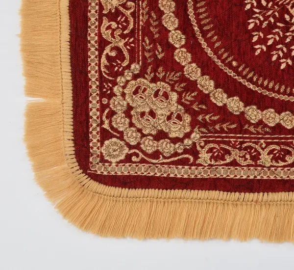 Maroon_Velvet,_Jacquard_And_Chenille_Prayer_Mat_And_Pooja_Aasan_For_Prayer,_Meditation_And_Religious_Use