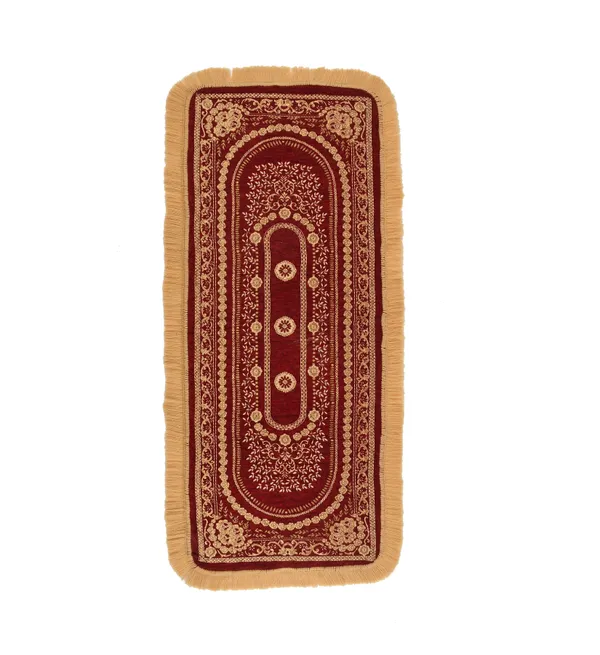 Maroon_Velvet,_Jacquard_And_Chenille_Prayer_Mat_And_Pooja_Aasan_For_Prayer,_Meditation_And_Religious_Use