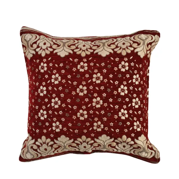 Maroon_Velvet,_Jacquard_And_Chenille_Cushion_Cover_Set_For_Sofa_And_Living_Room_Decore_Pack_Of_5