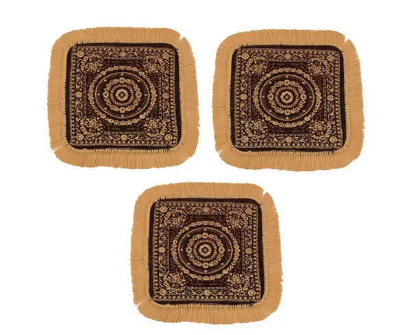 Coffee_Brown_Velvet,_Jacquard_And_Chenille_Prayer_Mat_And_Pooja_Aasan_For_Prayer,_Meditation_And_Religious_Use_Pack_Of_3
