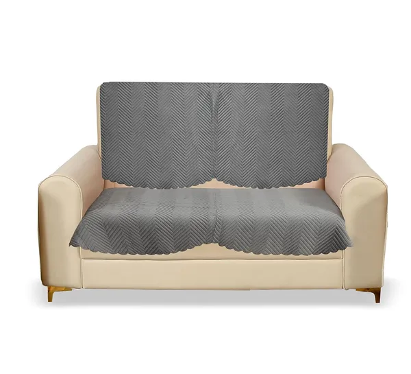 Grey_Velvet,_Jacquard_And_Chenille_Quilted_Premium_Velvet_2_Seater_Sofa_Cover_For_Living_Room_Sofa_Protection_And_Decore_Set_Of_2