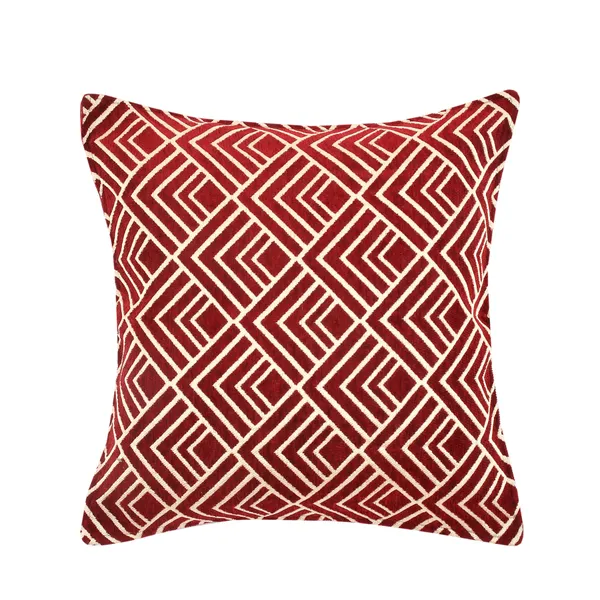 Maroon_Velvet,_Jacquard_And_Chenille_Cushion_Cover_Set_For_Sofa_And_Living_Room_Decore_Pack_Of_5