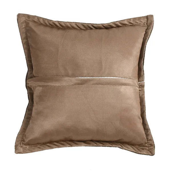 Coffee_Brown_Velvet,_Jacquard_And_Chenille_Cushion_Cover_Set_For_Living_Room_And_Home_Decore_Pack_Of_5