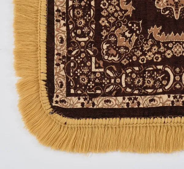 Coffee_Brown_Velvet,_Jacquard_And_Chenille_Prayer_Mat_For_Prayer_And_Meditation_Pack_Of_2