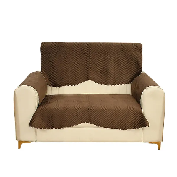 Coffee_Brown_Velvet,_Jacquard_And_Chenille_Quilted_Premium_Velvet_2_Seater_Sofa_Cover_For_Living_Room_Sofa_Protection_And_Decore_Set_Of_4