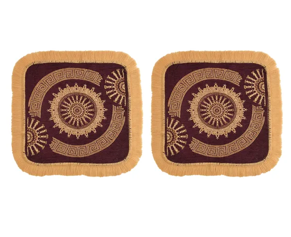 Coffee_Brown_Velvet,_Jacquard_And_Chenille_Prayer_Mat_For_Prayer_And_Meditation_Pack_Of_2