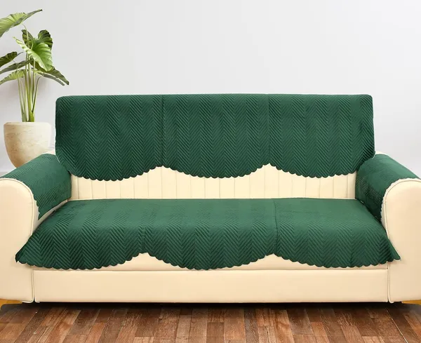 Green_Velvet,_Jacquard_And_Chenille_3_Seater_Sofa_Cover_For_Living_Room_Furniture_Protection_Set_Of_4