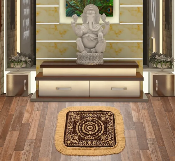 Coffee_Brown_Velvet,_Jacquard_And_Chenille_Prayer_Mat_And_Pooja_Aasan_For_Prayer,_Meditation_And_Religious_Use_Pack_Of_2