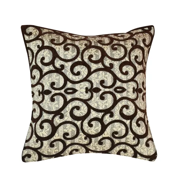 Beige_And_Black_Velvet,_Jacquard_And_Chenille_Cushion_Cover_Set_For_Sofa_And_Living_Room_Decore_Pack_Of_5
