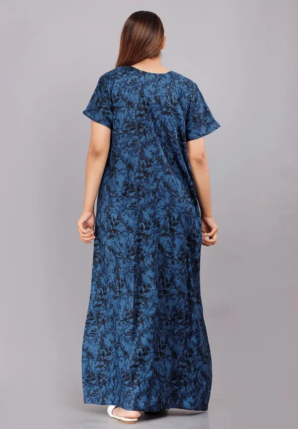 Blue_Cotton_Printed_Regular_Fit_Nighty_For_Women