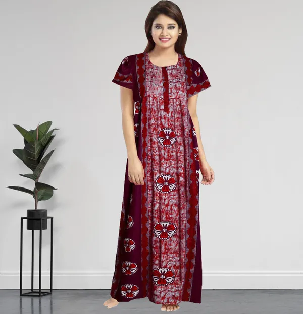 Multicolor_Cotton_Printed_Regular_Fit_Nighty_Set_For_Women_(Pack_Of_2)
