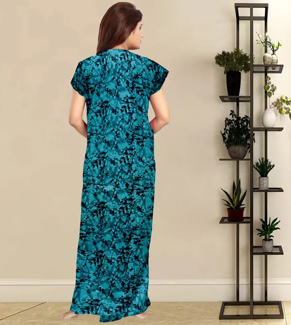 Green_Cotton_Printed_Regular_Fit_Nighty_For_Women