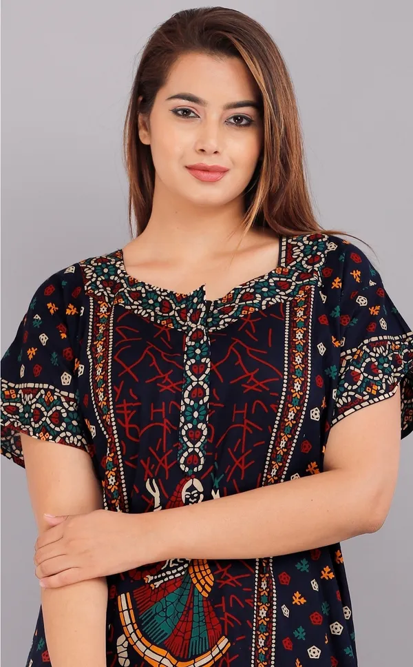 Blue_Cotton_Printed_Regular_Fit_Nighty_For_Women