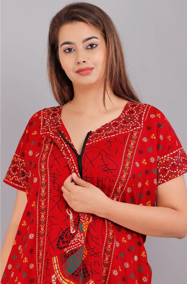 Red_Cotton_Printed_Regular_Fit_Nighty_For_Women