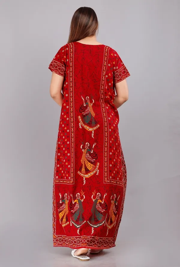 Red_Cotton_Printed_Regular_Fit_Nighty_For_Women