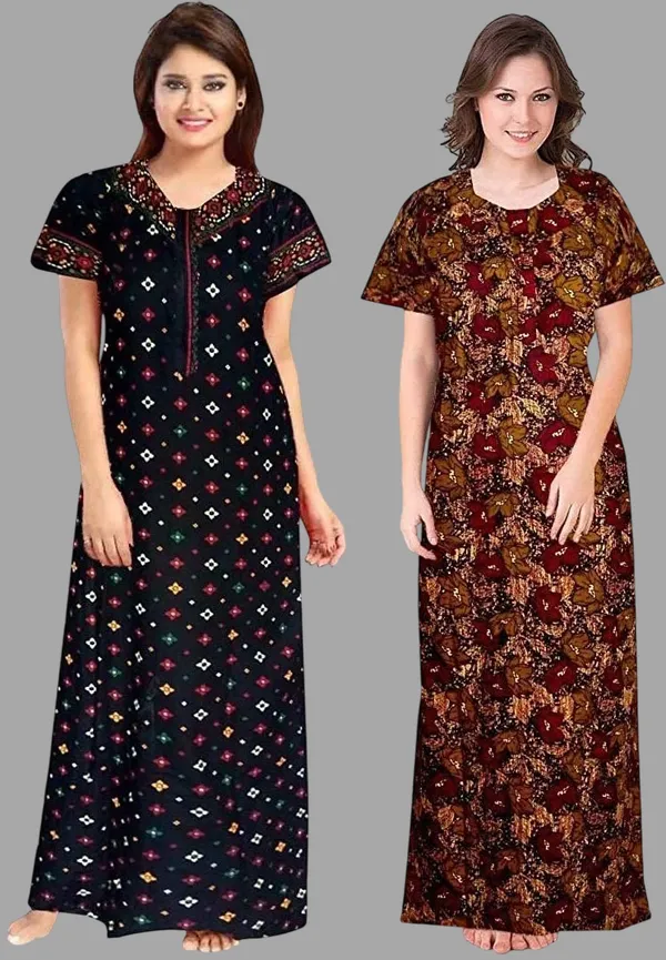 Multicolor_Cotton_Printed_Regular_Fit_Nighty_For_Women_(Pack_Of_2)