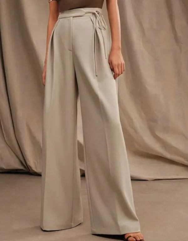 Beige_Womens_Wide_Leg_High_Rise_Trousers_With_Tie_Waist