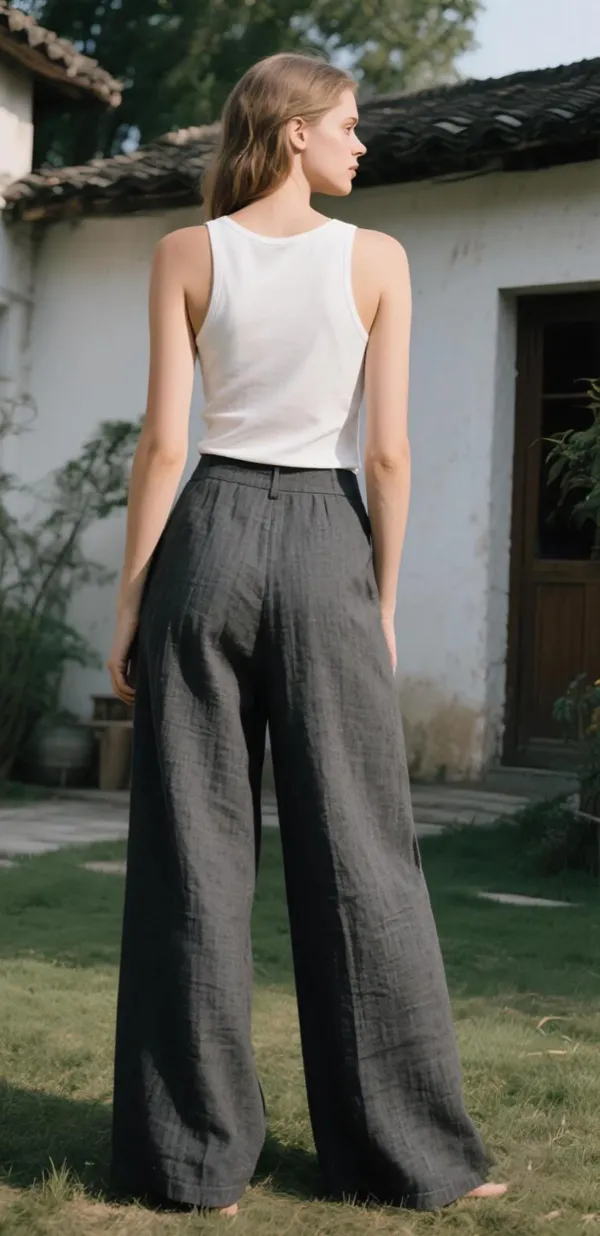 Grey_Linen_Cotton_High_Waisted_Wide_Leg_Trousers