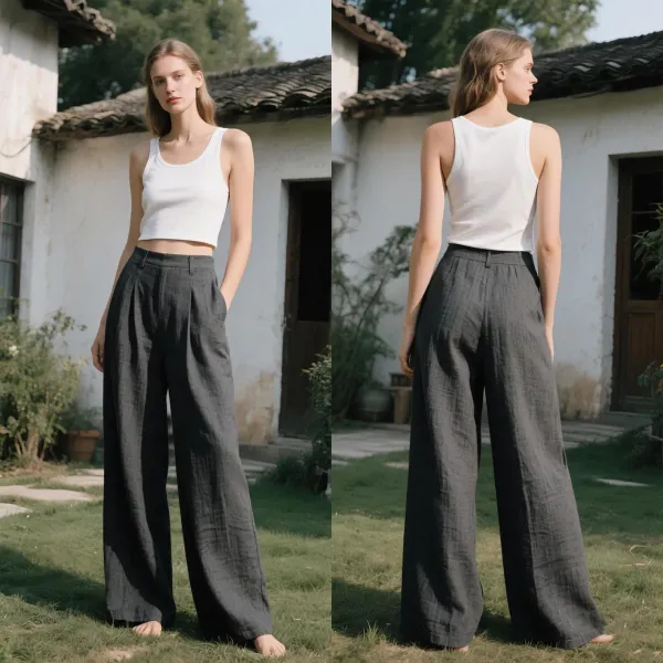 Grey_Linen_Cotton_High_Waisted_Wide_Leg_Trousers