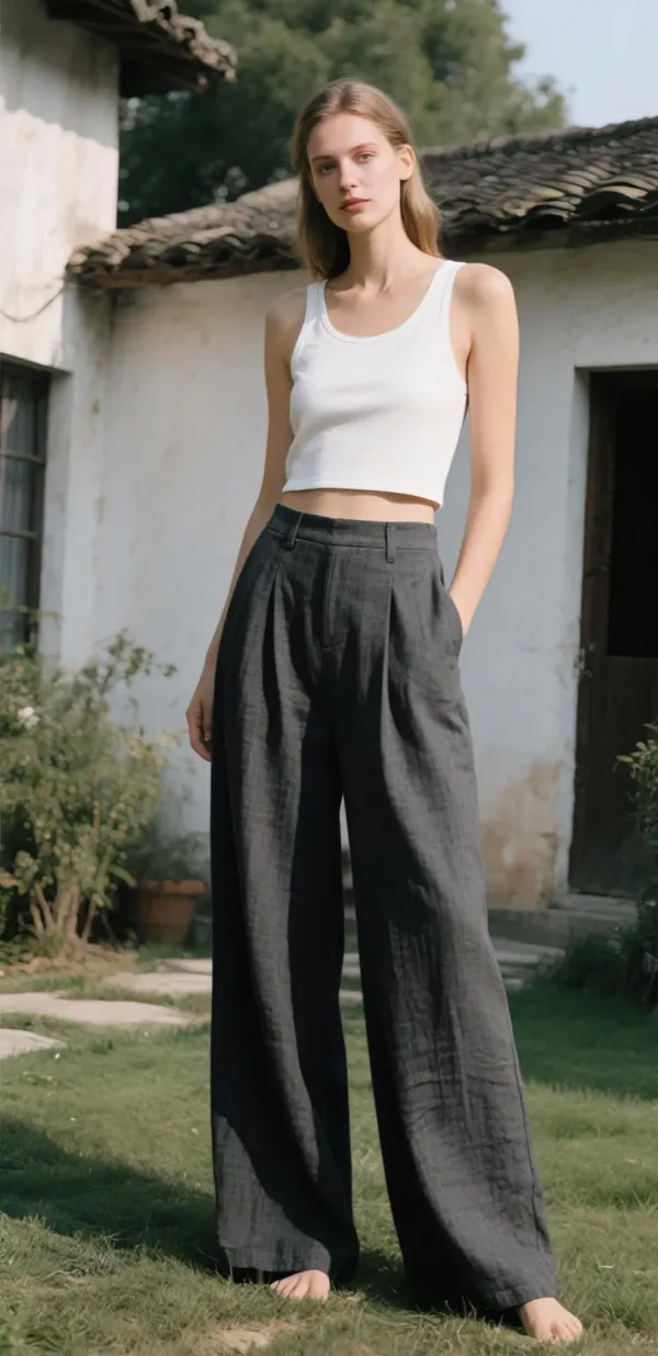 Grey_Linen_Cotton_High_Waisted_Wide_Leg_Trousers