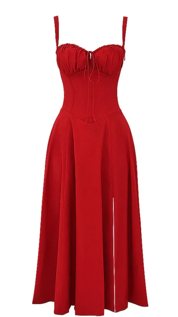 Red_Rose_Bustier_Dress_For_Women