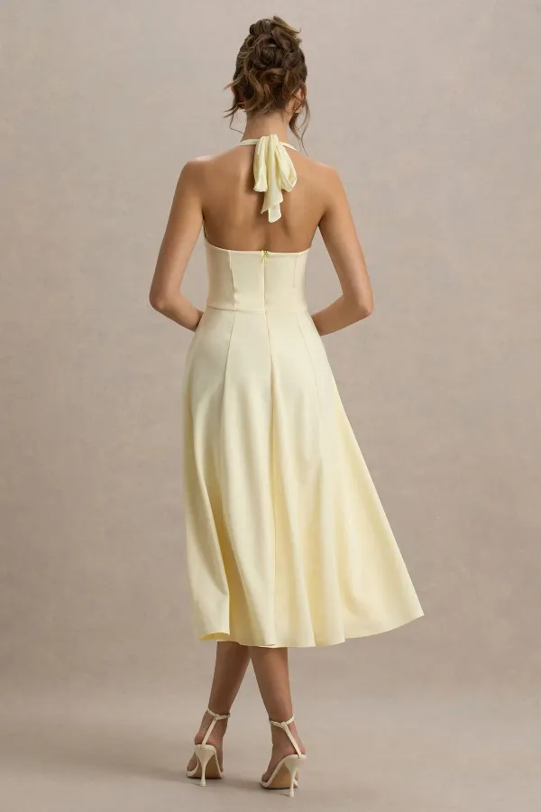 Lemon_Tale_Halter_Neck_Midi_Dress
