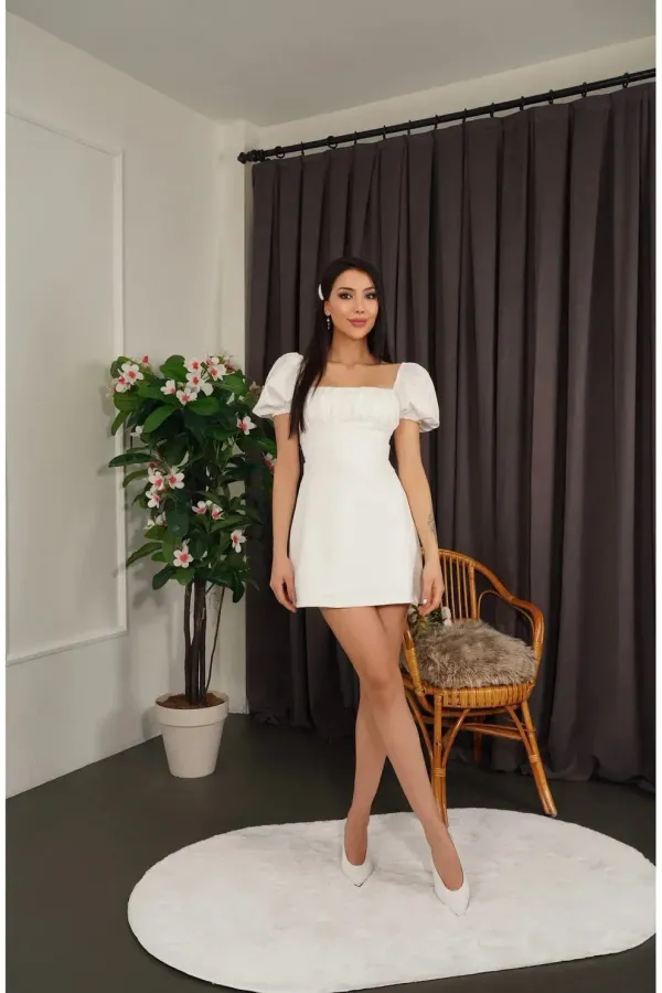 White_Pastel_Backless_Dress_For_Women_&_Girls