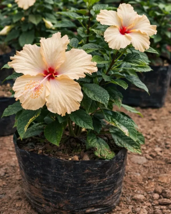 Hibiscus_Cream_Flower_Plant_|_Grafted_Cream_Gudhal_Plant_|_Outdoor_Flowering_Plant_|_Healthy_Live_Plant_Guaranteed