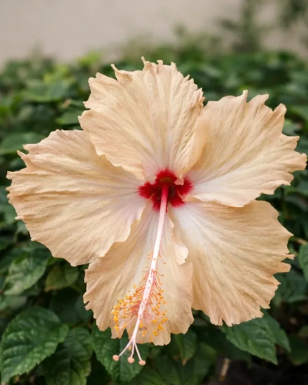 Hibiscus_Cream_Flower_Plant_|_Grafted_Cream_Gudhal_Plant_|_Outdoor_Flowering_Plant_|_Healthy_Live_Plant_Guaranteed