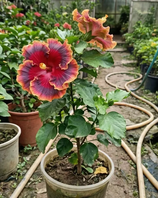 Hibiscus_Night_Runner_|_Grafted_Exotic_Dark_Hibiscus_|_Flowering_Plant_|_Healthy_Live_Plant_Guaranteed