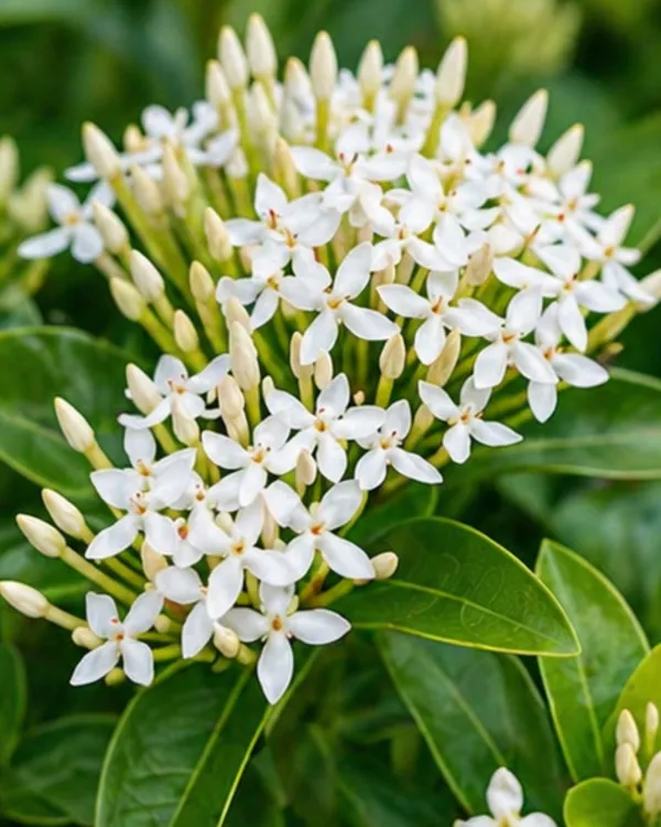 Ixora_White_Plant_|_Grafted_Ixora_Flowering_Plant_|_Garden_Flower_Plant_|_Healthy_Live_Plant_Guaranteed