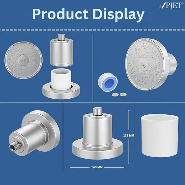 PJET_Spa_Rain_Filtered_Painted_Shower_Head