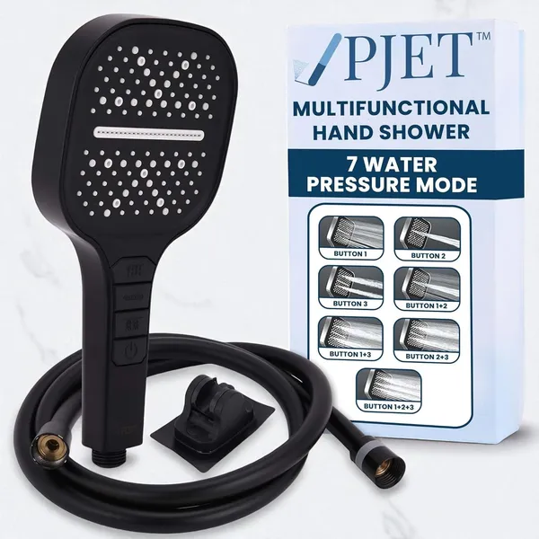 PJET_|_Multifunctional_7_Mode_Hand_Shower_for_Bathroom