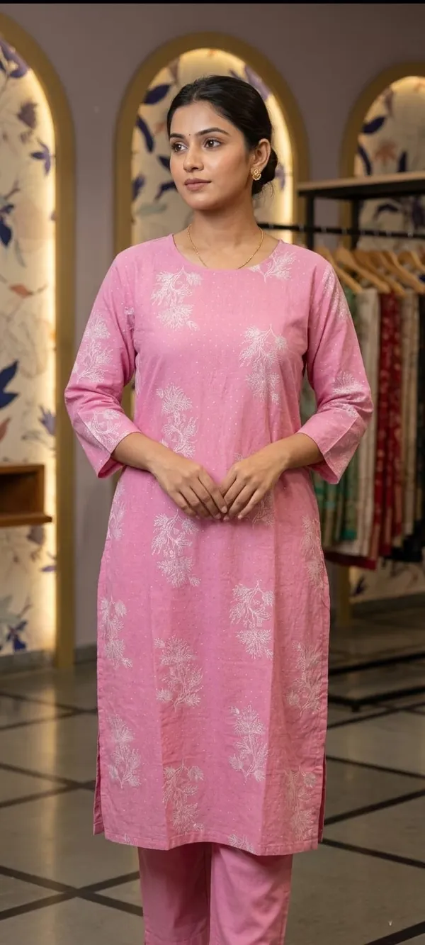 Pink_Stylish_And_Comfortable_Kurta_For_Women