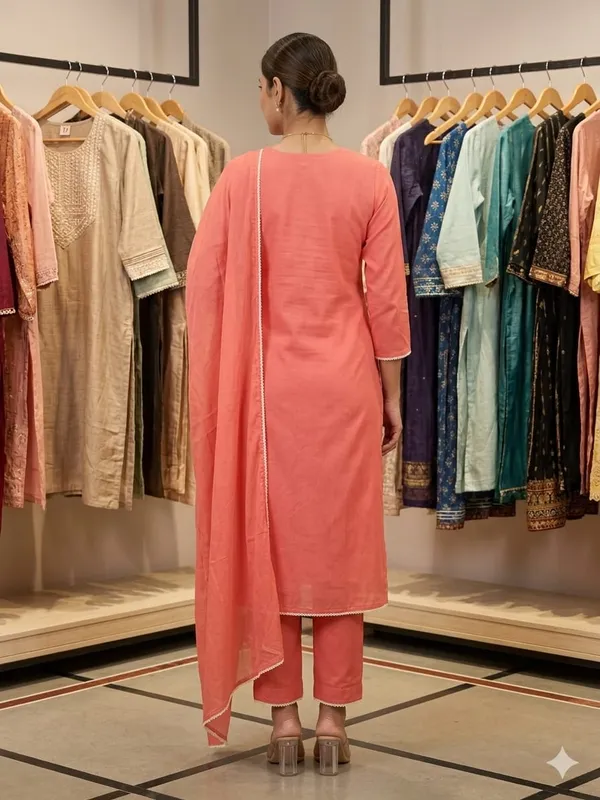 Pink_Coral_Embroidered_Kurta_Set_With_Dupatta