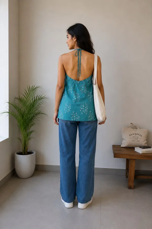 Short_Halter_Neck_Kurti