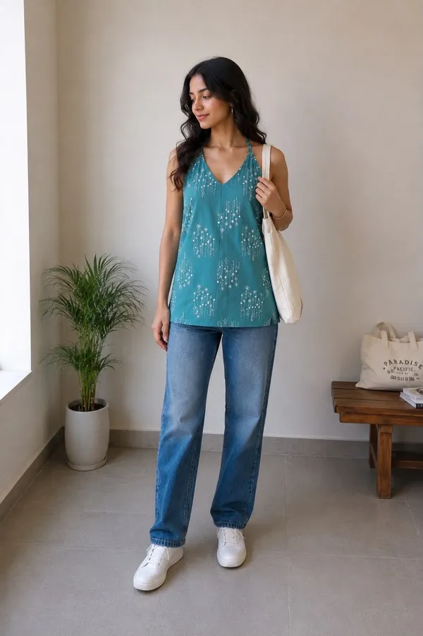 Short_Halter_Neck_Kurti