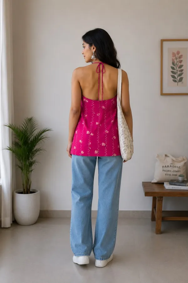 Short_Halter_Neck_Kurti