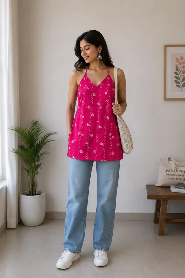 Short_Halter_Neck_Kurti