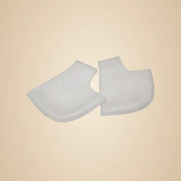 White_Anti_Crack_Heel_Socks_For_Pain_Care_(_1_Pair_)