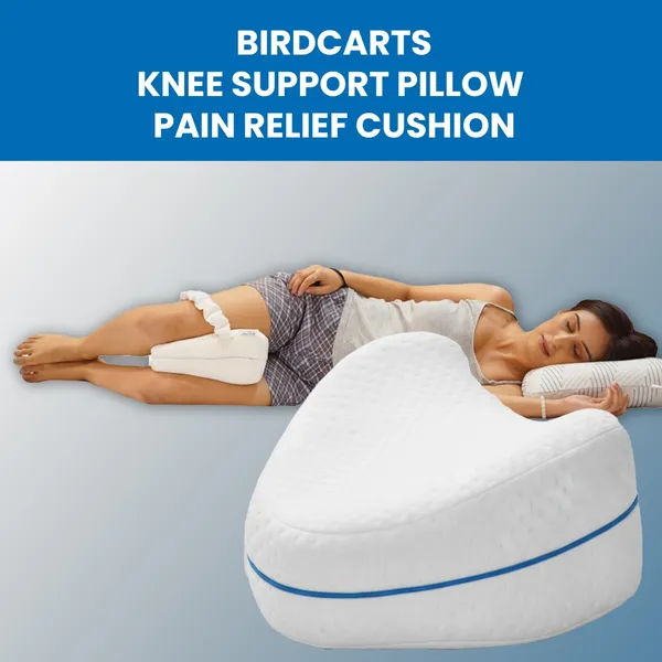 White_Orthopedic_Knee_Support_Pillow_Pain_Relief_Cushion
