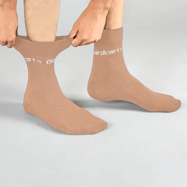 White_&_Beige_Diabetic_Socks_For_Pain_Care_(_2_Pair_)