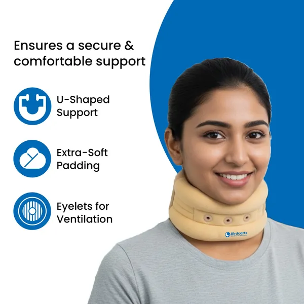 Brown_Cervical_Collar_For_Pain_Care_(_1_Piece_)