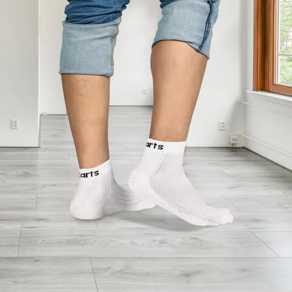 Multicolor_Ribbed_Ankle_Socks_For_Pain_Care_(_4_Pair_)