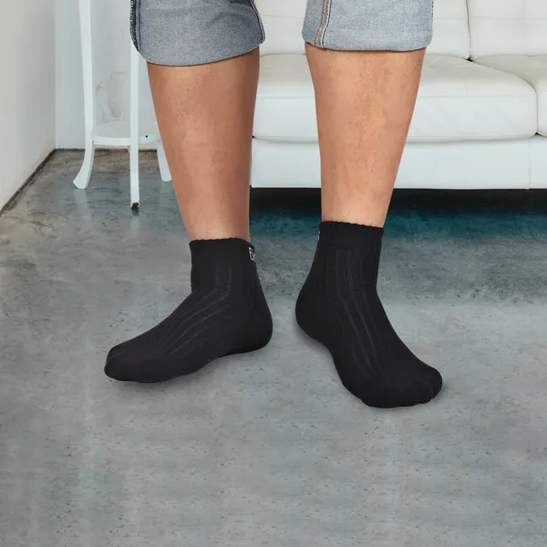 Multicolor_Ribbed_Ankle_Socks_For_Pain_Care_(_4_Pair_)