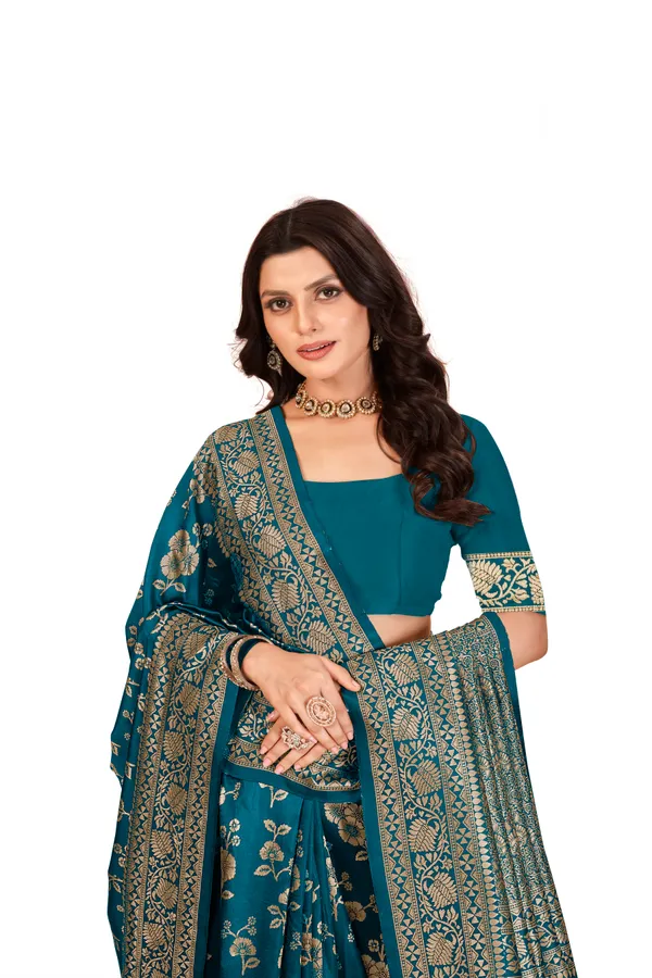 Women's_Kanjivaram_Banarasi_Silk_Saree_With_Blouse||Saree_For_Women||Designer_Saree||Traditional_Saree||Trending_Saree_With_Blouse||soft_silk_sarees||sari