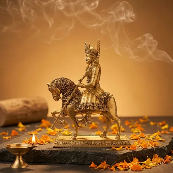 100%_Brass_Baba_Ramdev_Pir_Idol