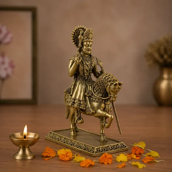 100%_Brass_Baba_Ramdev_Pir_Idol