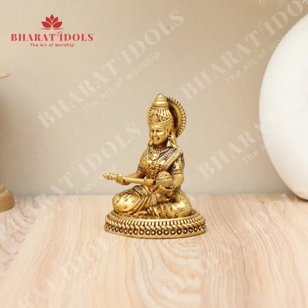 100%_Brass_Devi_Annapurna_Idol